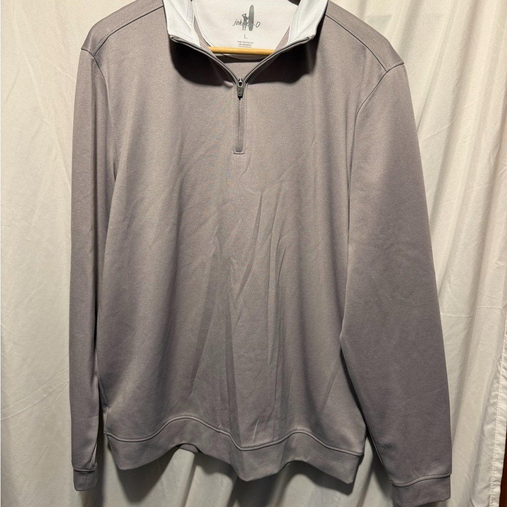 NWOT! Johnie-O Men's Quarter-Zip Performance - Gray